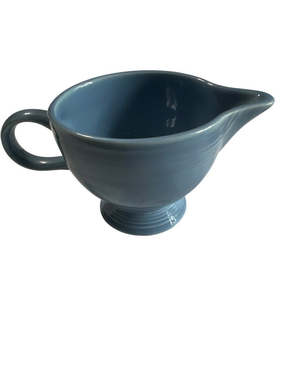 Vintage Homer Laughlin Fiesta Periwinkle Blue Creamer